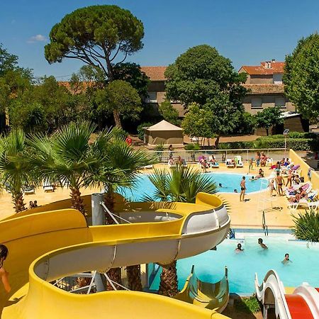 Mobilhome Climatise 3Ch 6P Dans Parc Des 7 Fonts Agde Dış mekan fotoğraf