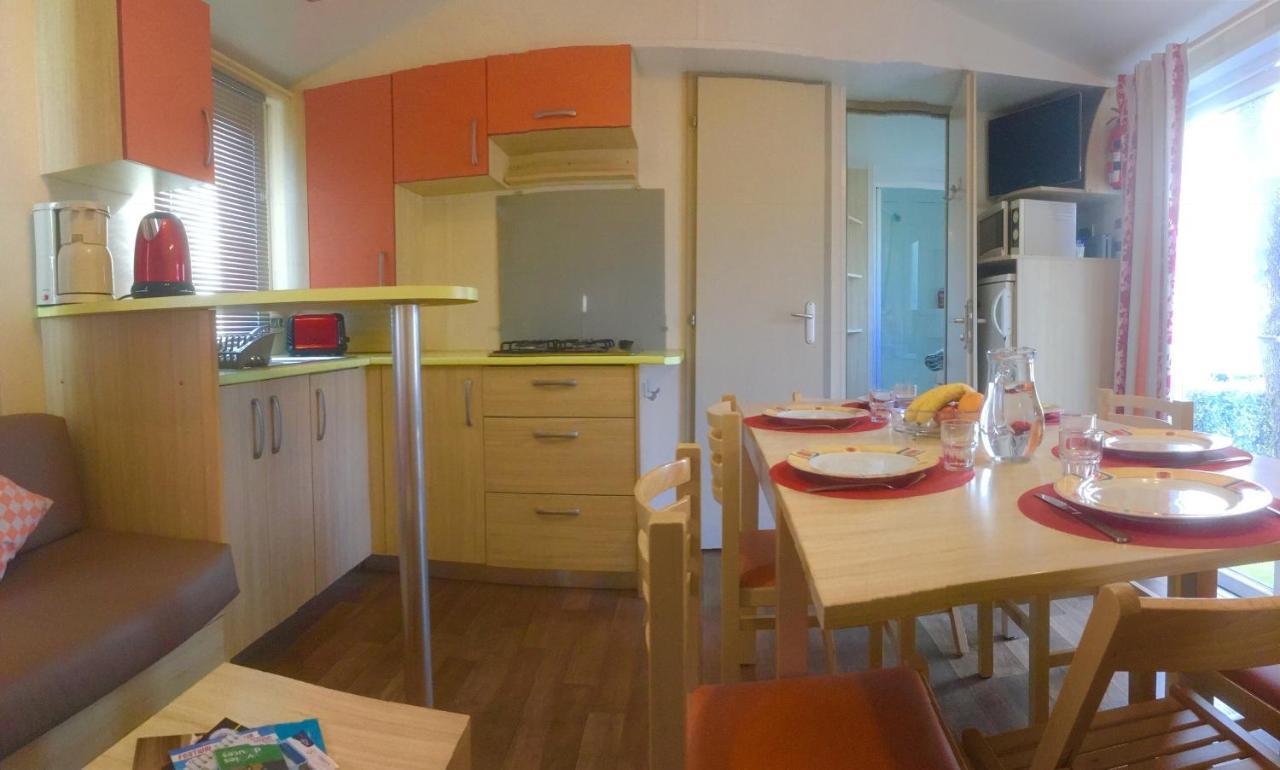 Mobilhome Climatise 3Ch 6P Dans Parc Des 7 Fonts Agde Dış mekan fotoğraf