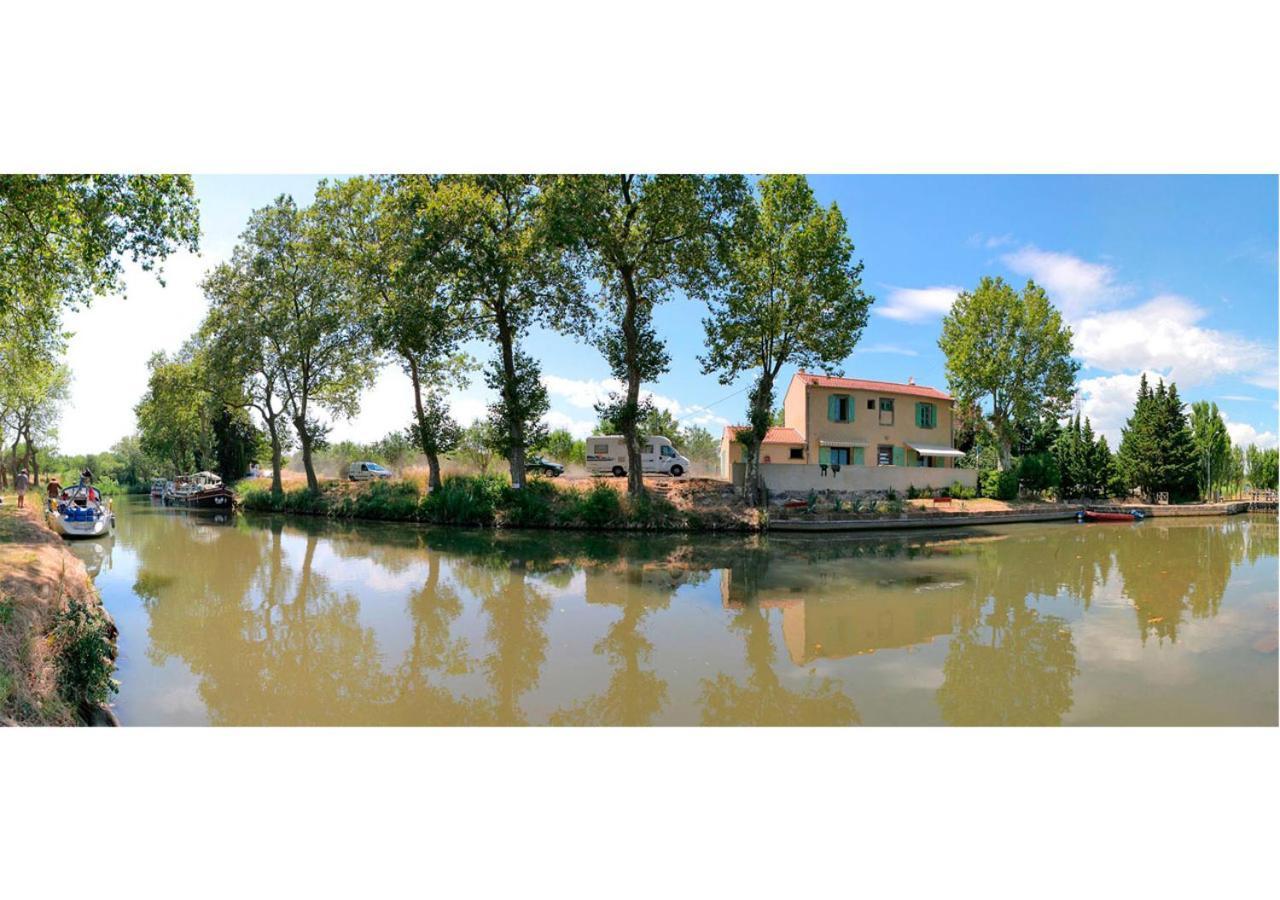 Mobilhome Climatise 3Ch 6P Dans Parc Des 7 Fonts Agde Dış mekan fotoğraf